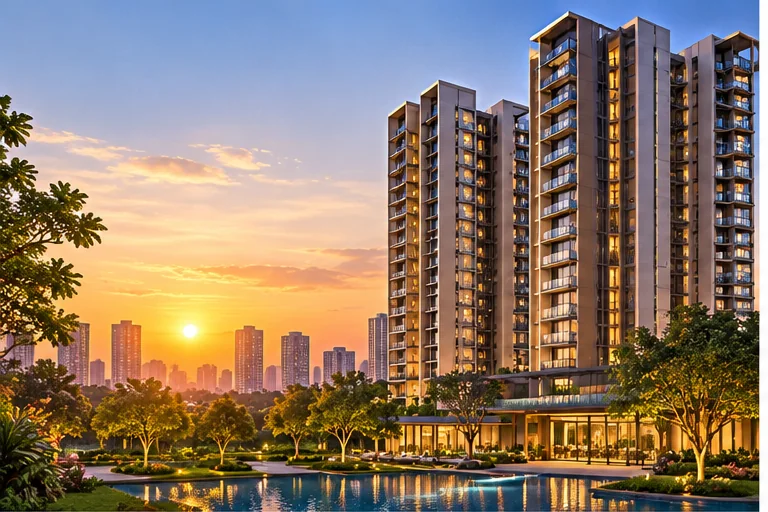 Luxury towers project image