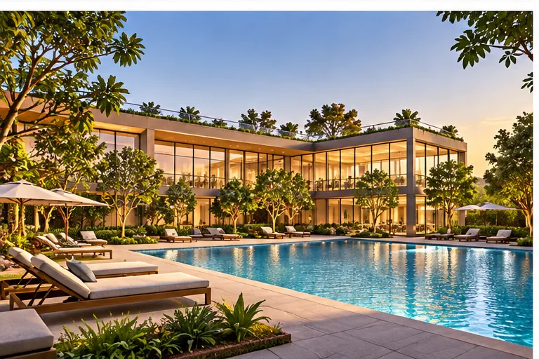 Clubhouse and pool project image